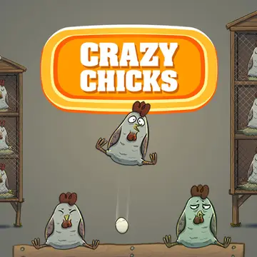 Crazy Chicks kostenlos spielen – Hüpfendes Eierfangen Spiel