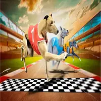 Crazy Dog Racing Game 2020 - Juega carreras de perros en línea gratis