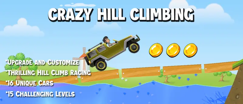 Crazy Hill Climbing – Kostenloses Rennspiel online spielen