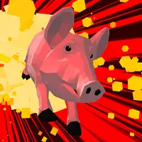 Crazy Pig Simulator - かわいい豚のシミュレーションゲームを無料でプレイ