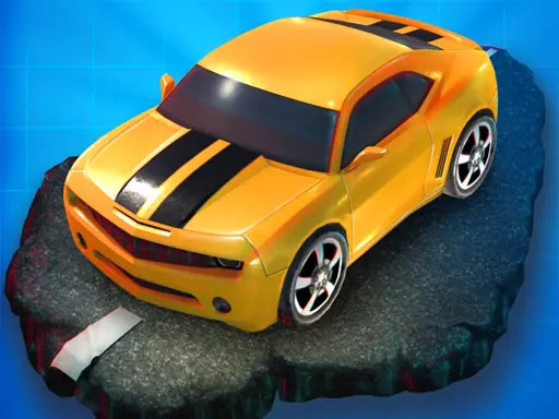 Crossy Bridge Blocky Cars - Juego de rompecabezas en línea gratis
