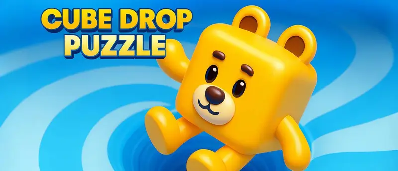 Cube Drop Puzzle - Jeu de réflexion en ligne gratuit