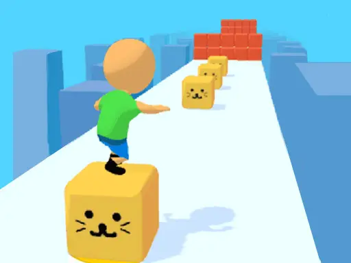 Cube Surfer لعبة ركض ثلاثية الأبعاد مجانية للعب على الإنترنت