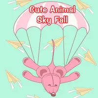 Cute Animals Sky Fall - Jeu en ligne gratuit pour jouer