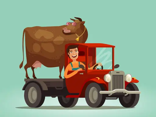 Cute Trucks For Kids Coloring 無料オンライン塗り絵ゲーム