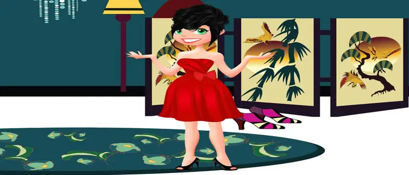 Cutie Girl Dress Up