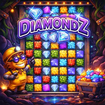 Diamondz Ücretsiz Oyna - Eşleştirme ve Madencilik Oyunu