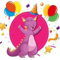 Dino Party Jigsaw - Juego de rompecabezas gratis para niños