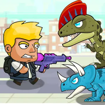 DinoZ City - Jogo de Ação com Dinossauros e Polícia