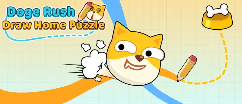Doge Rush Draw Home Puzzle