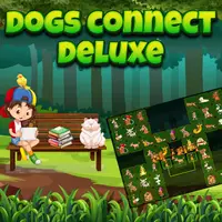 Dogs Connect Deluxe لعبة مطابقة الألغاز المجانية عبر الإنترنت