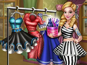 Dove Pinup Dolly Dress Up - Fun Fashion Play Game for Girls