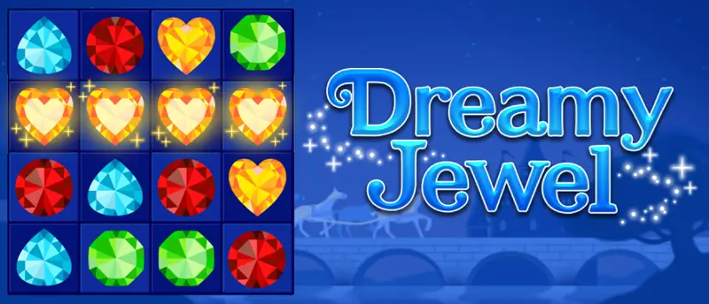 Dreamy Jewel – Kostenloses Match-3 Spiel online spielen