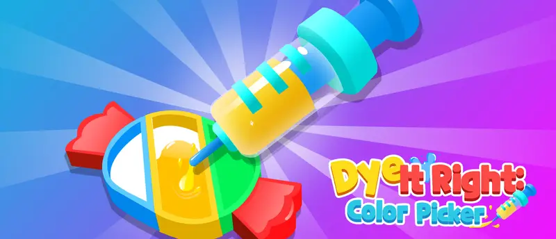 Dye It Right: Color Picker - Jeu de Coloration et Puzzle