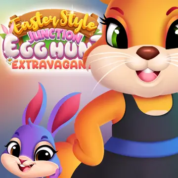 Easter Style Junction: Egg Hunt & Dress-Up Game for Kids