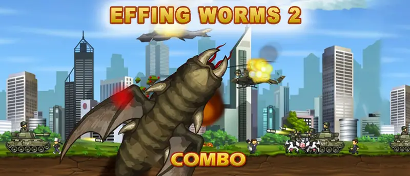 Effing Worms 2 - Jouer à ce jeu de serpent amusant et gratuit