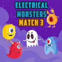 Electrical Monsters Match 3 - オンライン無料パズルゲーム