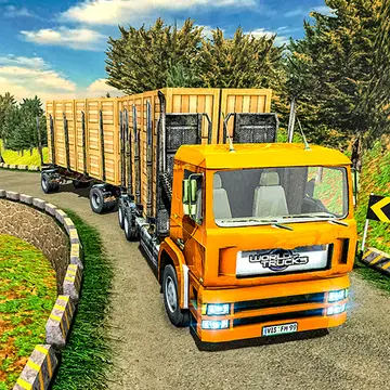 Euro Cargo Transporter Truck Driver Simulator 2019 - Jeu de conduite de camions