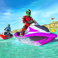 Extreme Jet Ski Racing - لعبة سباق الزلاجات المائية المجانية