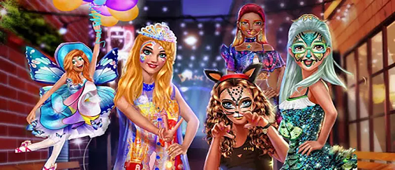 Face Paint Party! - Jeu de maquillage pour fête en ligne gratuit