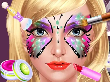 Face Paint Salon – Malspiel für Gesichtsdoodles & Schminkspaß