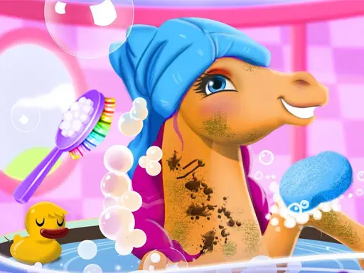 Fairy Pony Caring Adventure - Ücretsiz Oyna, At Bakımı ve Macera