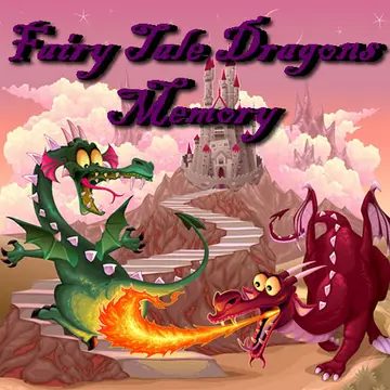 Fairy Tale Dragons Memory - Juego de Memoria Gratis en Línea