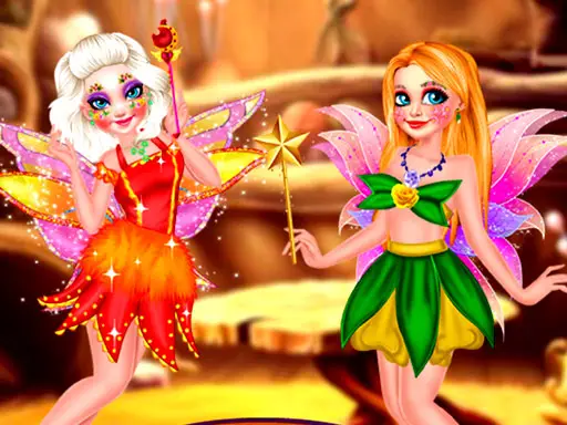 Fairytale Fairies - Juego de vestir y moda para niñas