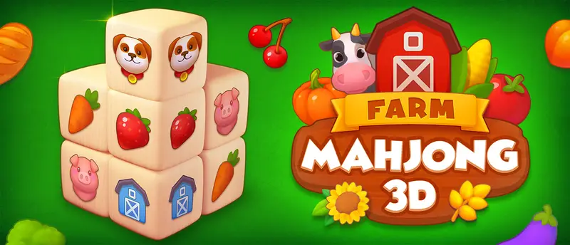 Farm Mahjong 3D Jogo Grátis - Jogue Online e Divirta-se