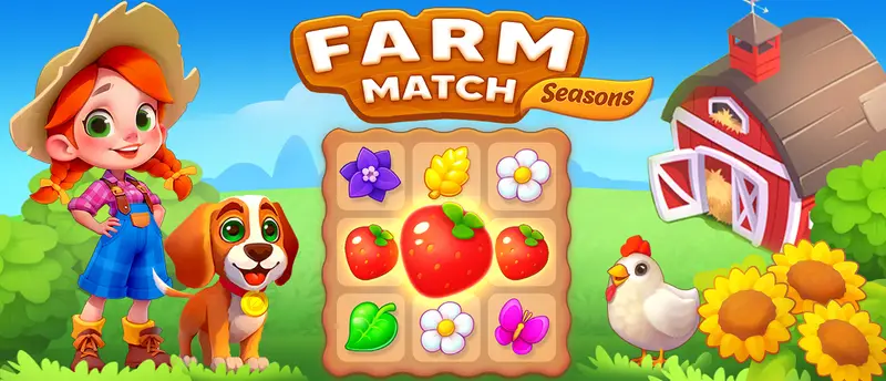 Farm Match Seasons - 人気のマッチ3ゲームを無料でプレイ