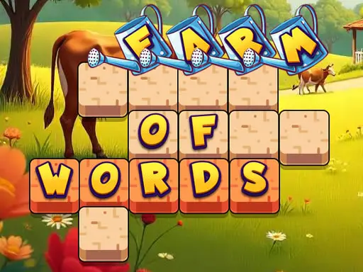 Farm of Words لعبة كلمات مجانية للعب عبر الإنترنت