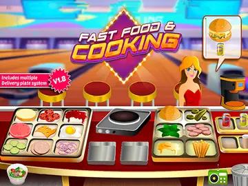 Fast Food Restaurant – Koch-Tycoon Spiel zum Spielen & Lernen