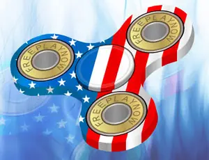 Fidget Spinna 無料オンラインゲーム|手作りフィジェットスピナーで遊ぼう