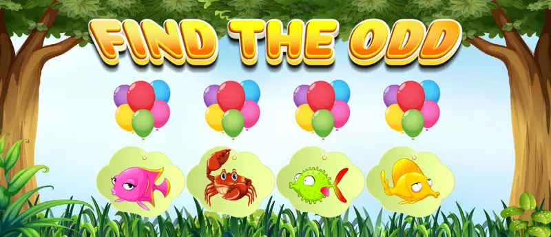 Find the Odd - Jogo de Quebra-Cabeça Colorido para Jogar Online Grátis