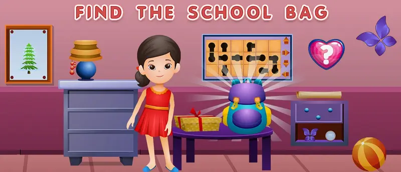 Find The School Bag – Online Escape Spiel kostenlos spielen