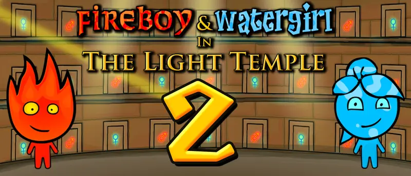 Fireboy and Watergirl 2 Jogo Grátis no Templo da Luz