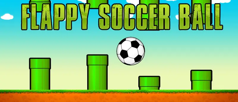 Flappy Soccer Ball - Jeu en ligne gratuit de football