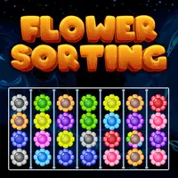 Flower Sorting - Jeu de Puzzle en Ligne Gratuit