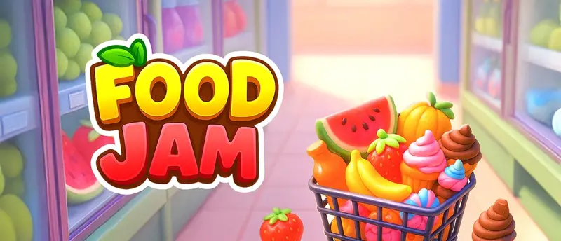 Food Jam لعبة مطابقة الأطعمة المجانية للعب عبر الإنترنت