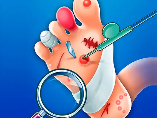 Foot Hospital - Jeu de soins de pieds pour filles gratuit