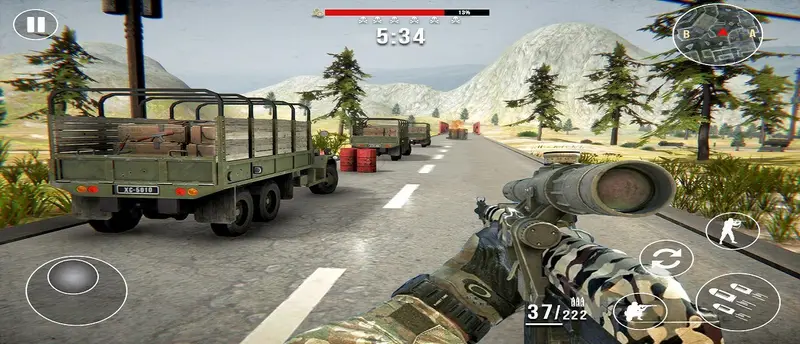 FPS Shooting Strike: Jogo de Tiro Moderno e Guerra 2k20 Grátis
