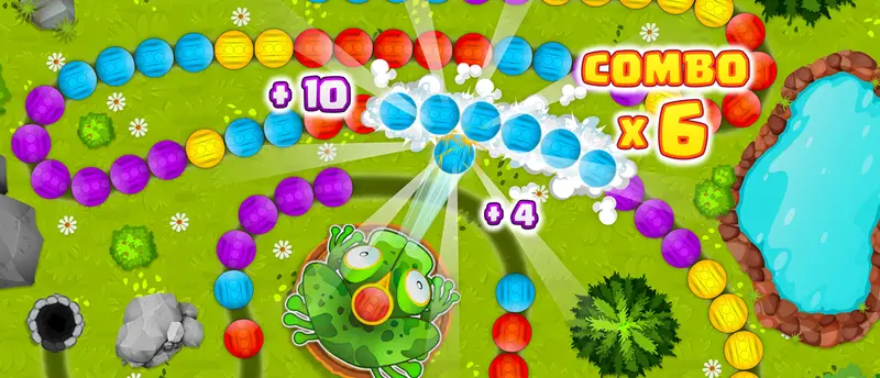 Frogtastic Marble Adventure