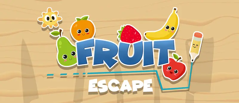 Fruit Escape: لعبة رسم وتوصيل مجانية للعب أونلاين