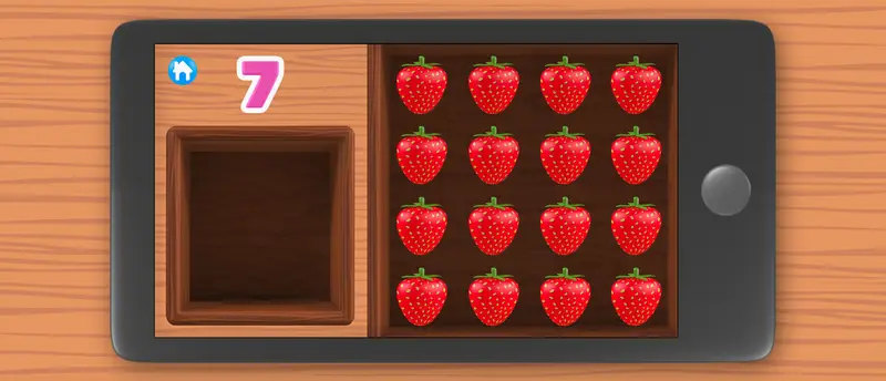 Fruits and Vegetables - Jogo Educativo para Aprender a Jogar e Contar