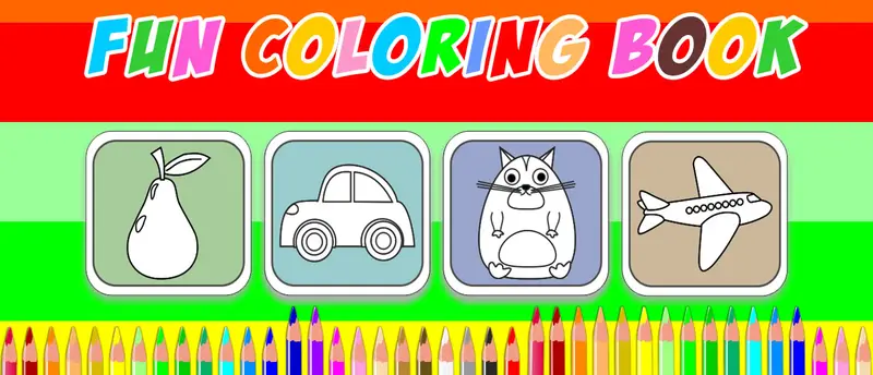 Fun Coloring Book - Jogo de Colorir para Crianças Grátis