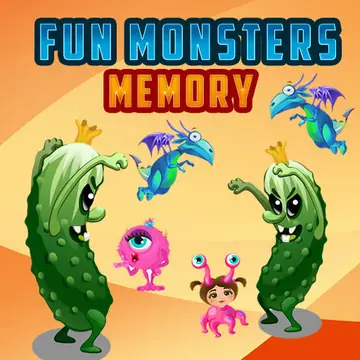 Fun Monsters Memory - Juego de Memoria Gratis en Línea