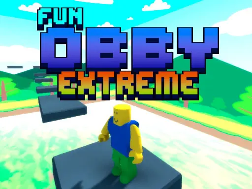 Fun Obby Extreme لعبة أوبى ممتعة ومثيرة للعب أونلاين مجاناً