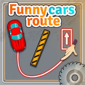 Funny Cars Route - Play Free Puzzle Car Parking Game