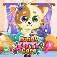 Funny Kitty Care - Jogo de Cuidado com Gatos Divertido e Gratuito