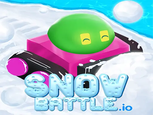 FZ Snow Battle IO - Jeu en ligne gratuit de bataille de boules de neige